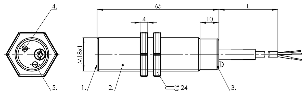 Capacitive proximity switches for object detection