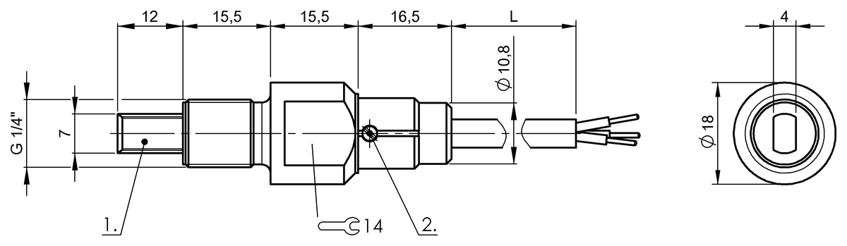 Capacitive level sensors