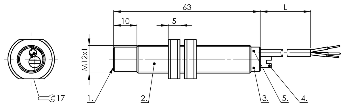 Capacitive level sensors