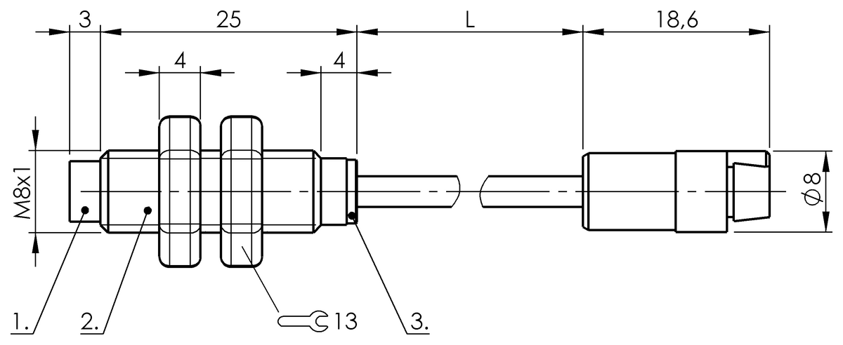Capacitive sensor heads for amplifiers