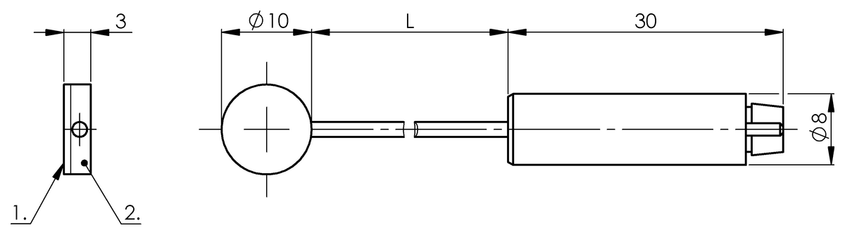 Capacitive sensor heads for amplifiers