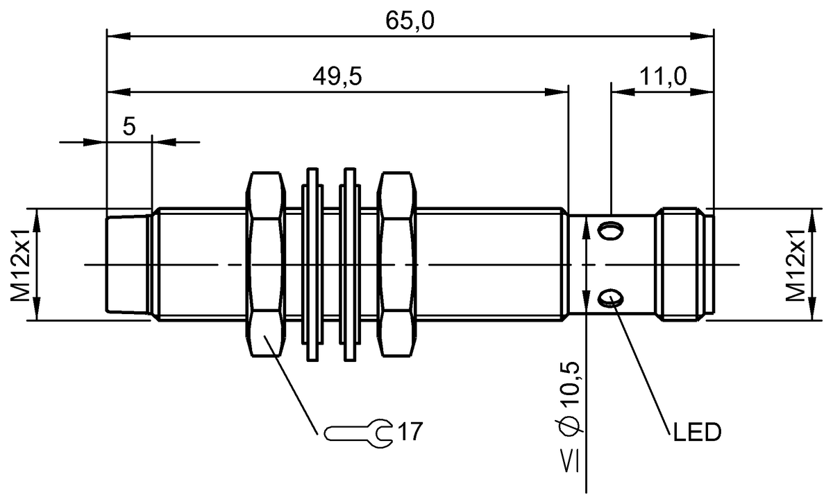 Inductive distance sensors