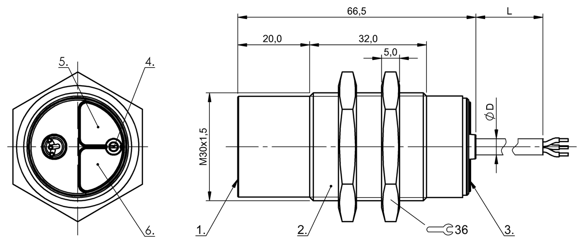 Capacitive level sensors