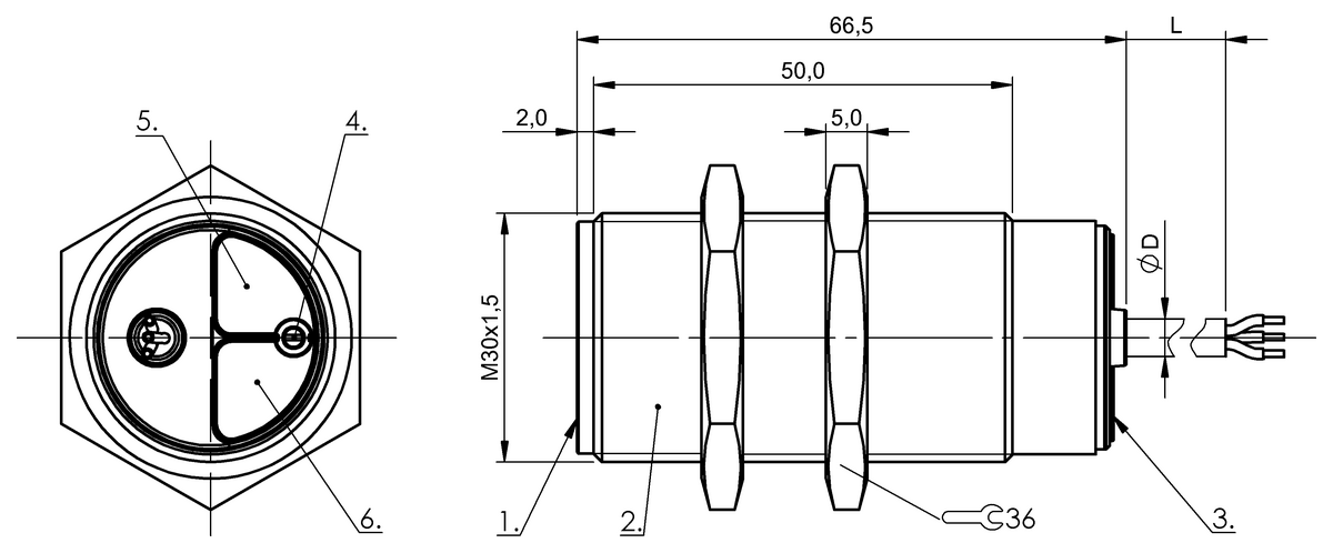 Capacitive proximity switches for object detection