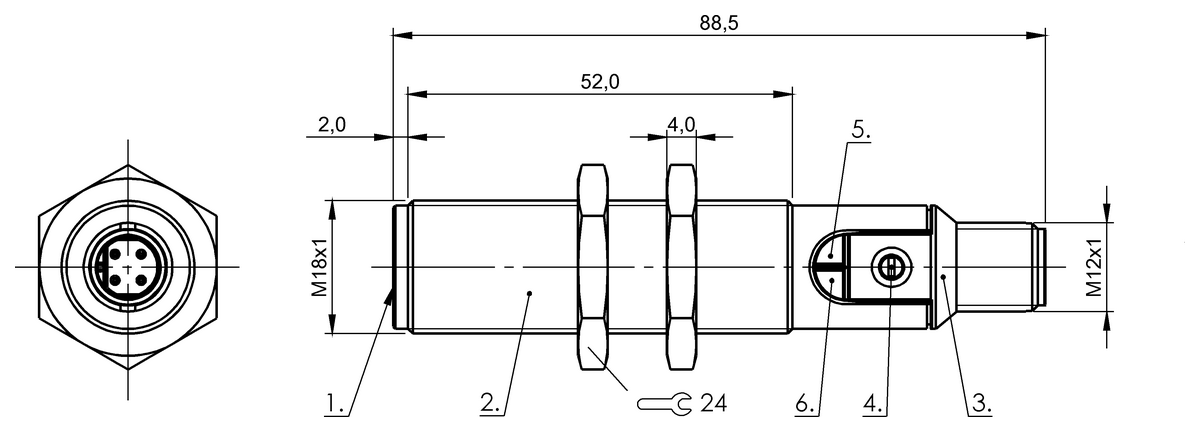 Capacitive proximity switches for object detection