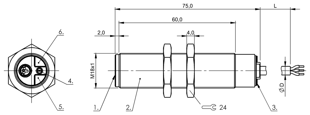 Capacitive proximity switches for object detection