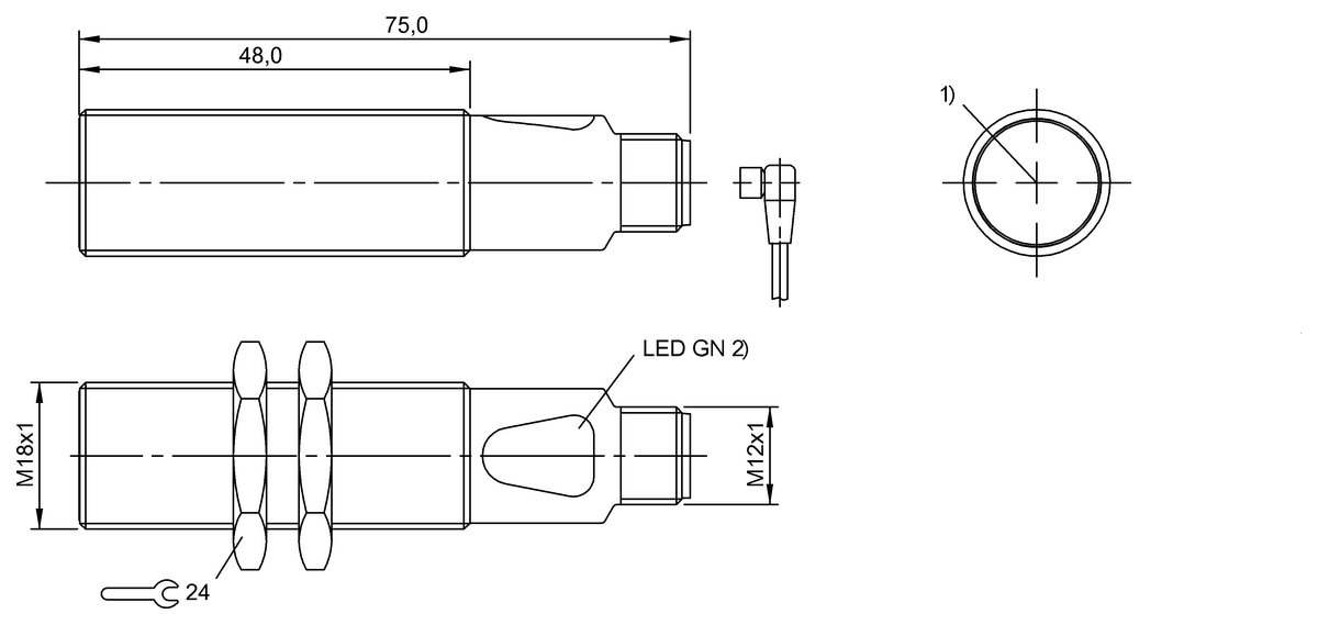 Through-beam sensors