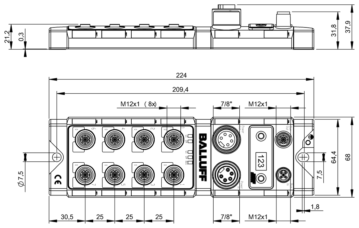 Network blocks for Profibus