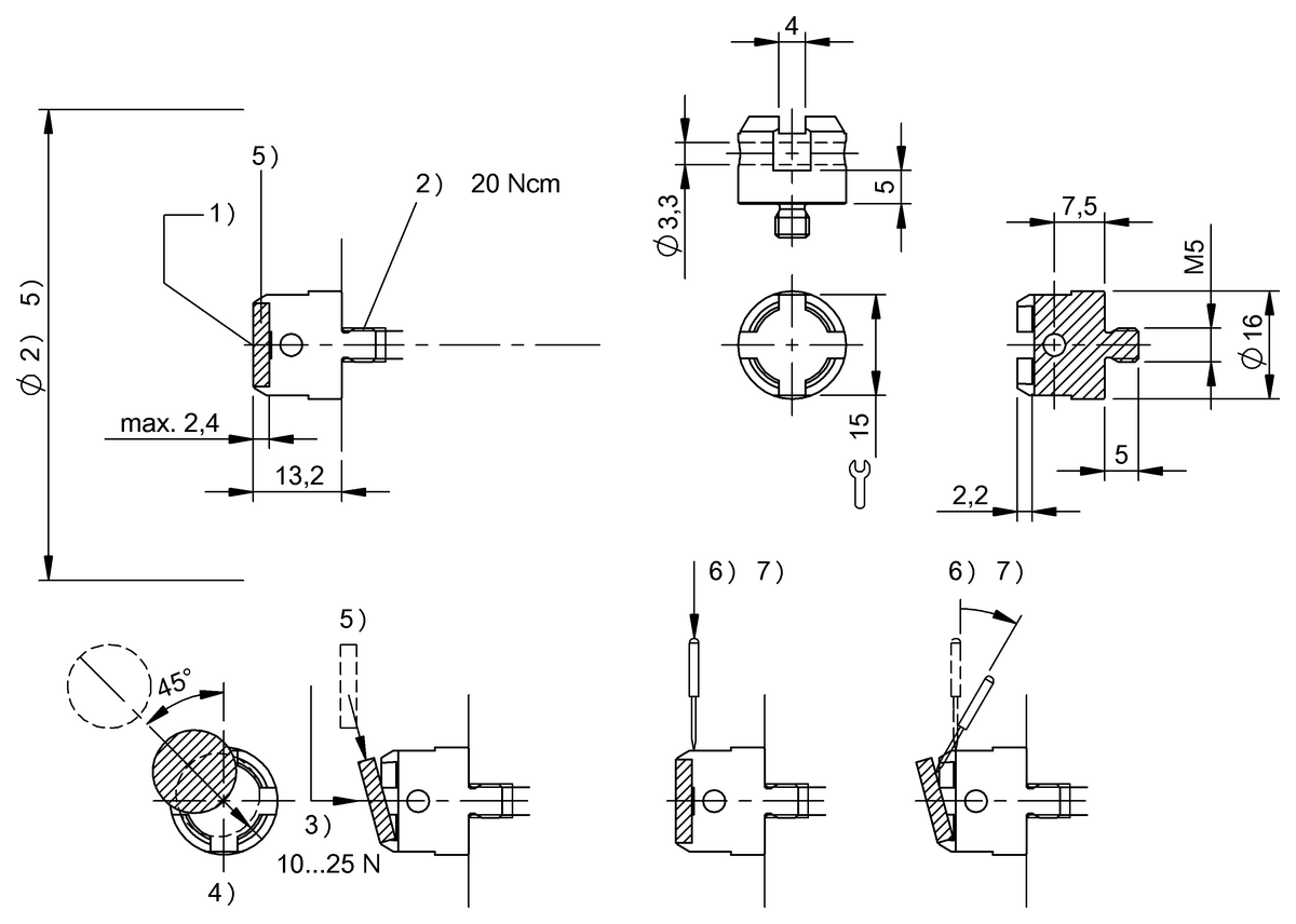 Brackets for RFID systems