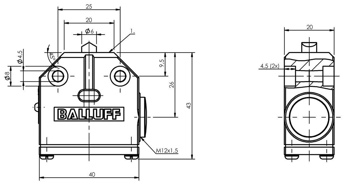 Mechanical single position limit switches for extended temperature range