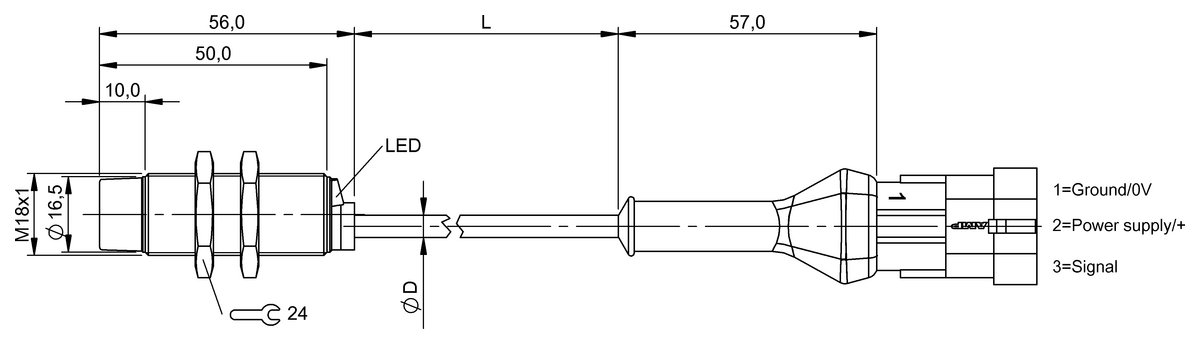 Inductive proximity switches and proximity sensors