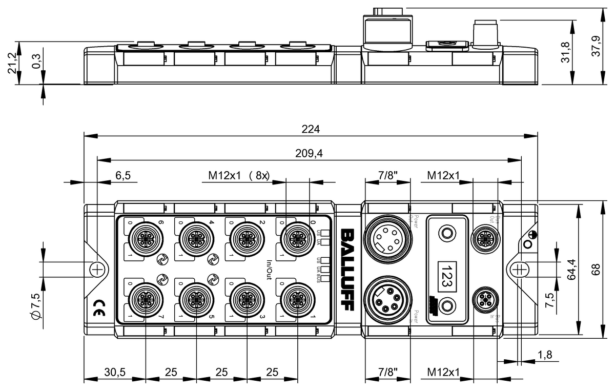 Network blocks for Profibus