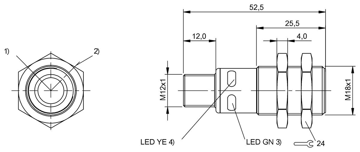 数字和模拟输出超声波传感器