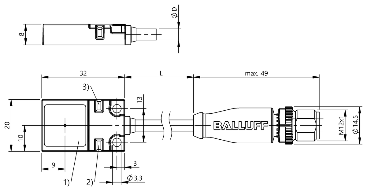 Magnetic-field-resistant inductive sensors