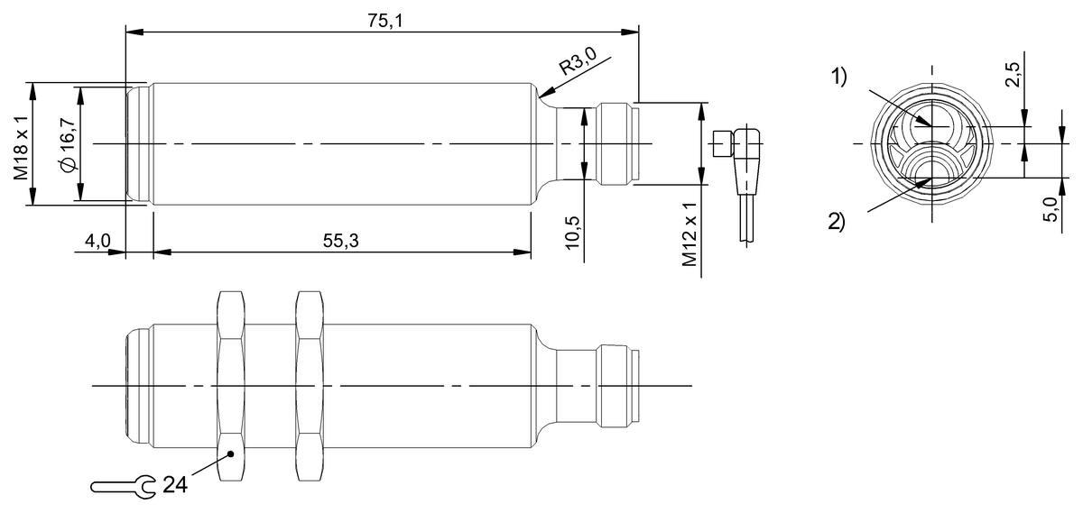 Diffuse sensors