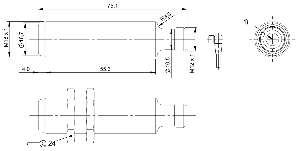Through-beam sensors