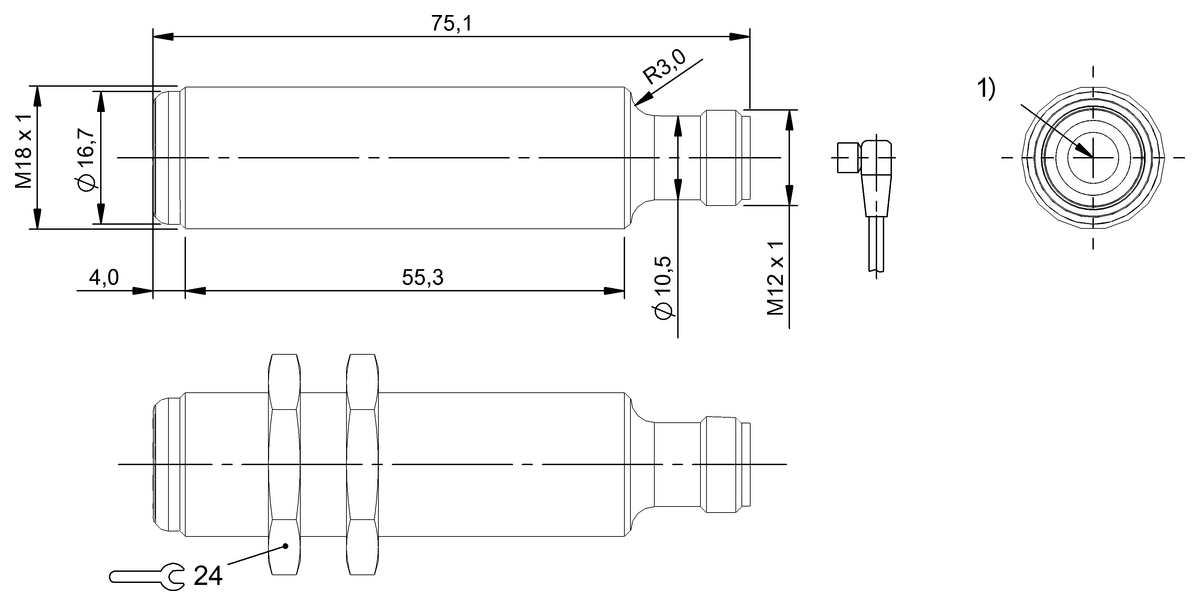 Through-beam sensors
