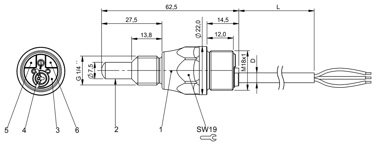 Capacitive level sensors