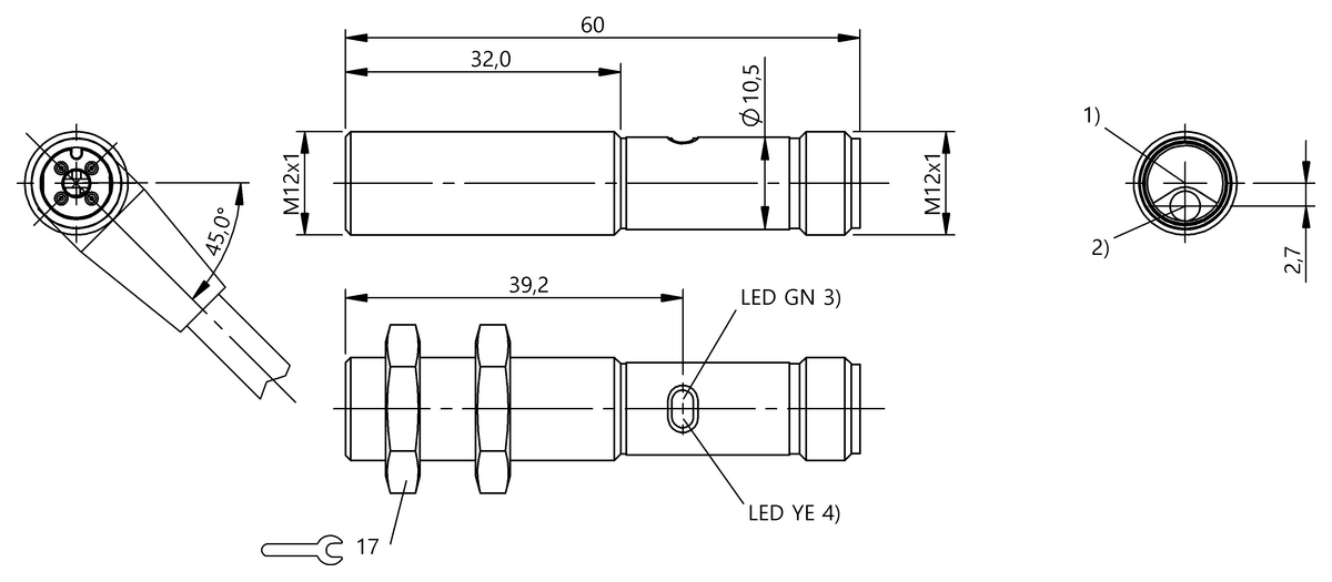 Diffuse sensors