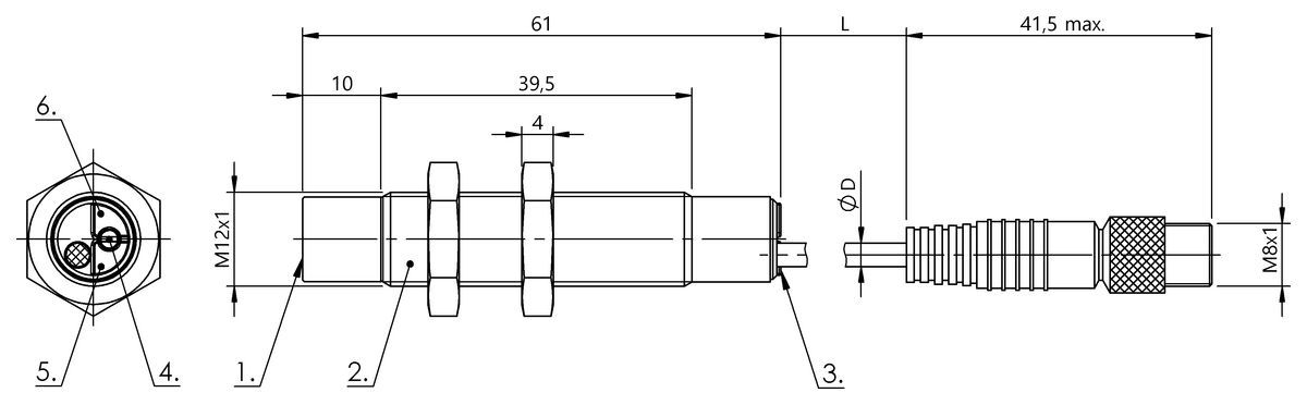 Capacitive level sensors