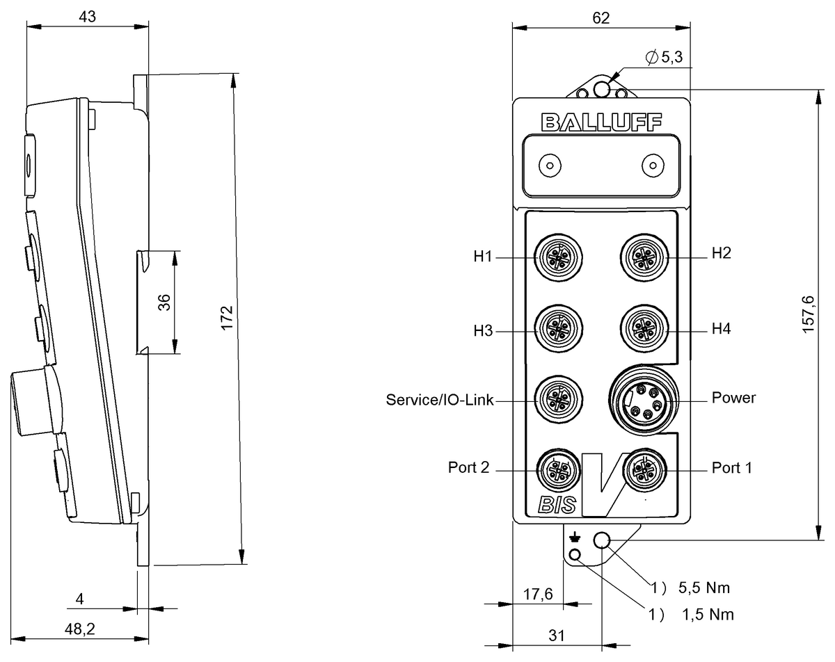 Multi-frequency RFID processors (BIS V)