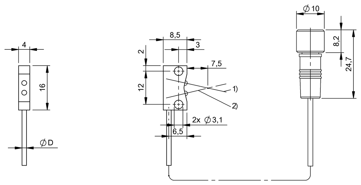 Micromote - optical sensor heads