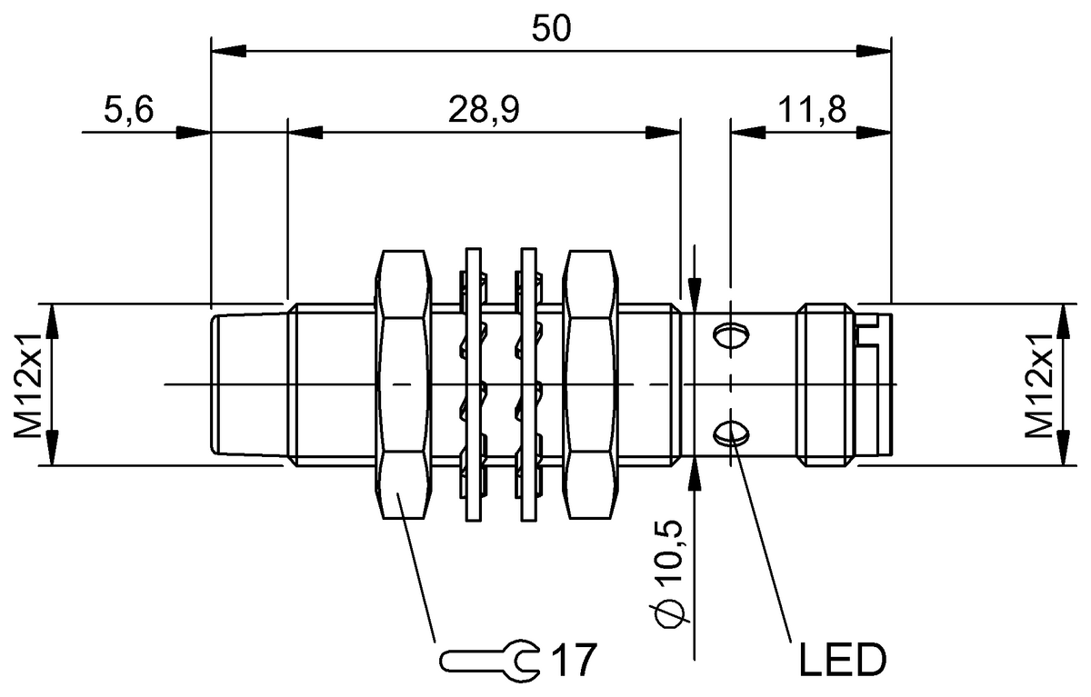 Inductive proximity switches and proximity sensors