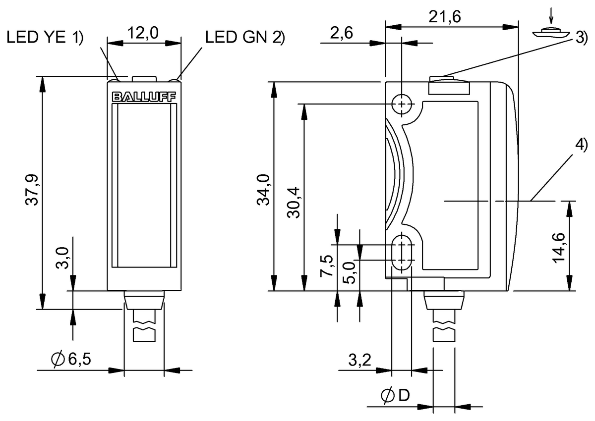 Retroreflective sensors