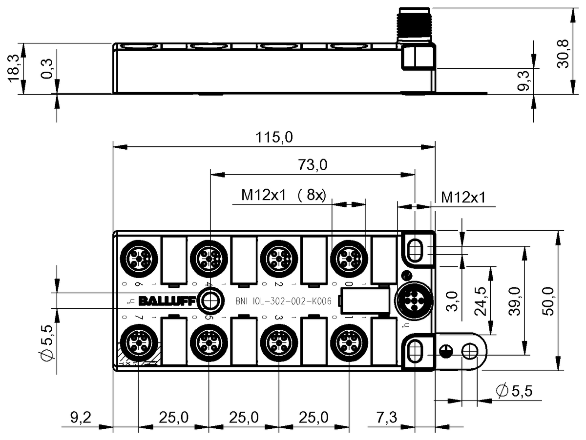 IO-Link hubs - flexible and cost-efficient signal bundling