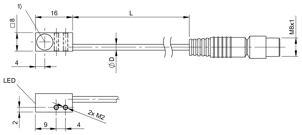 Inductive proximity switches and proximity sensors