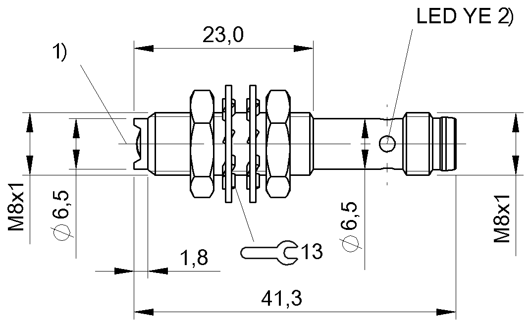 Through-beam sensors