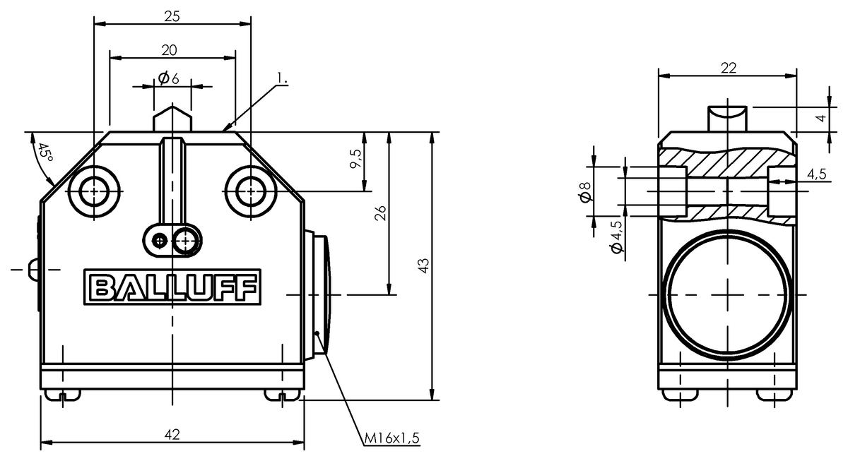 Mechanical single position limit switches for extended temperature range