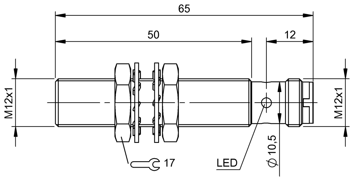 Inductive full-metal sensors