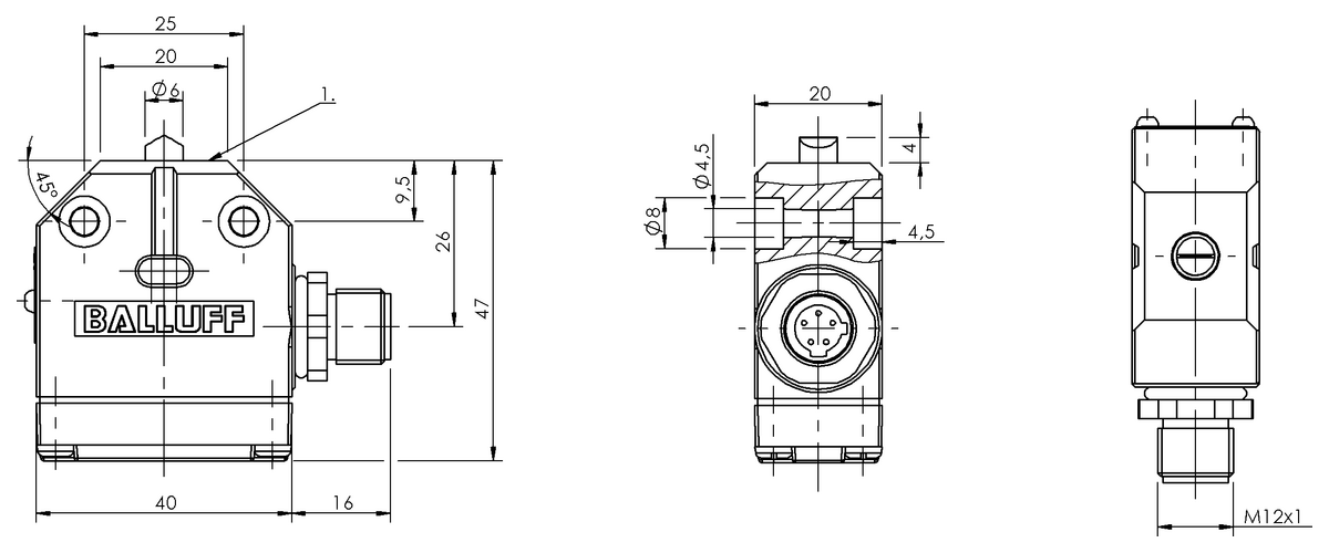 Mechanical single position limit switches