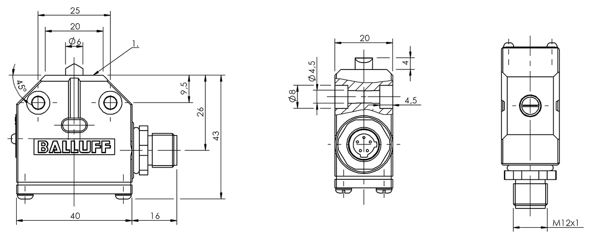 Mechanical single position limit switches