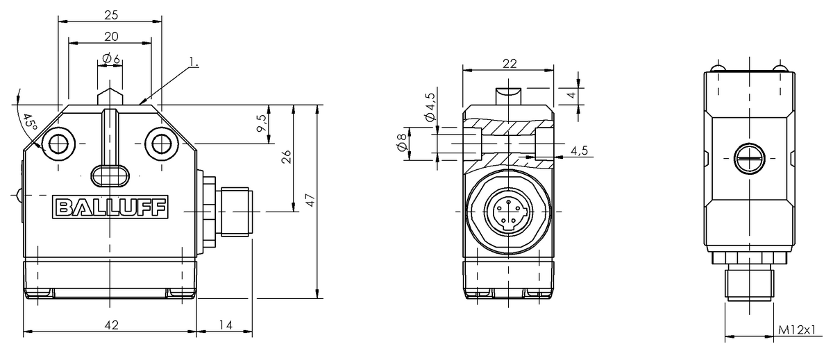 Mechanical single position limit switches