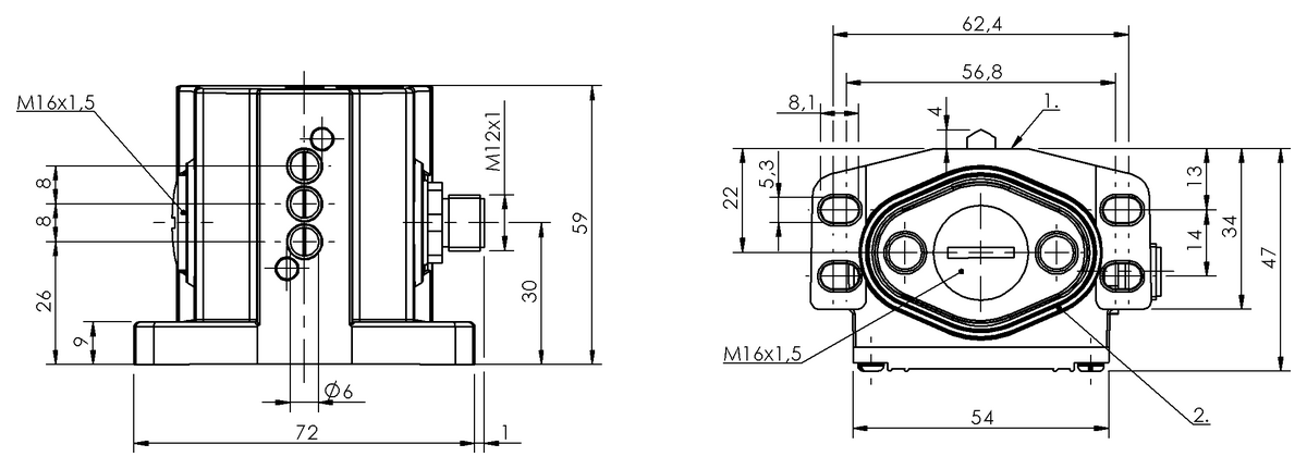 Mechanical multiple position limit switches