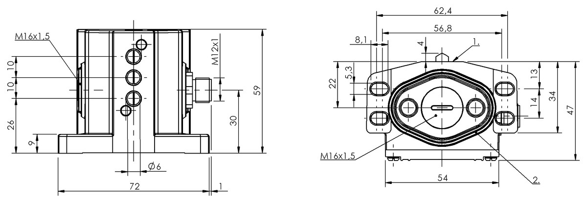 Mechanical multiple position limit switches