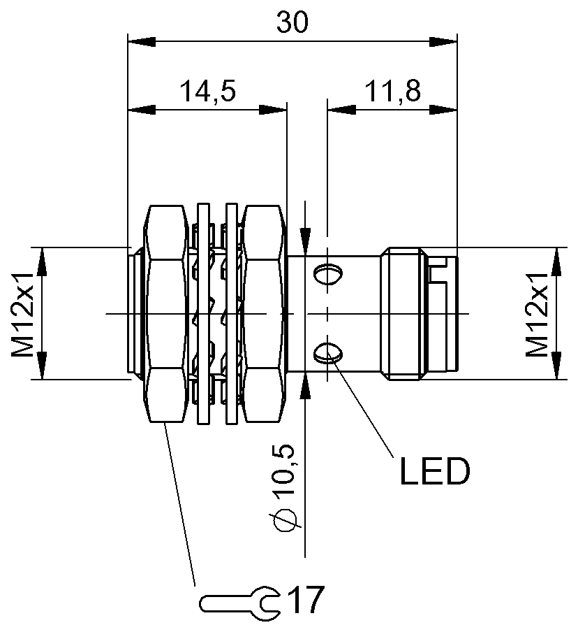 Inductive proximity switches and proximity sensors