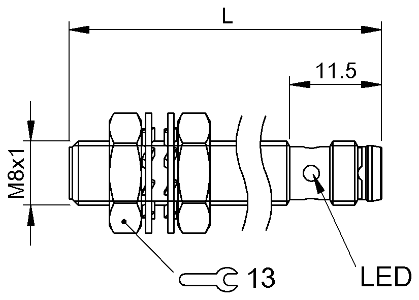 Inductive proximity switches and proximity sensors