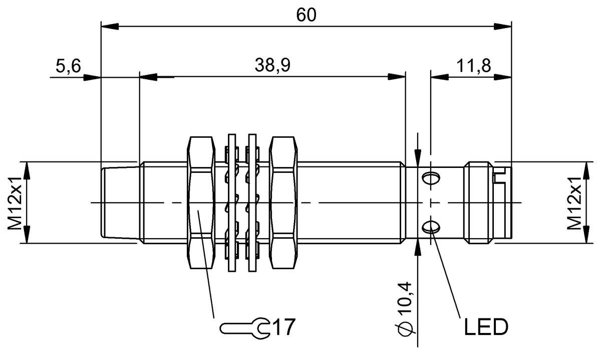 Inductive proximity switches and proximity sensors