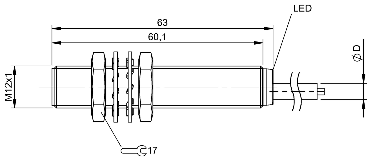 Inductive proximity switches and proximity sensors