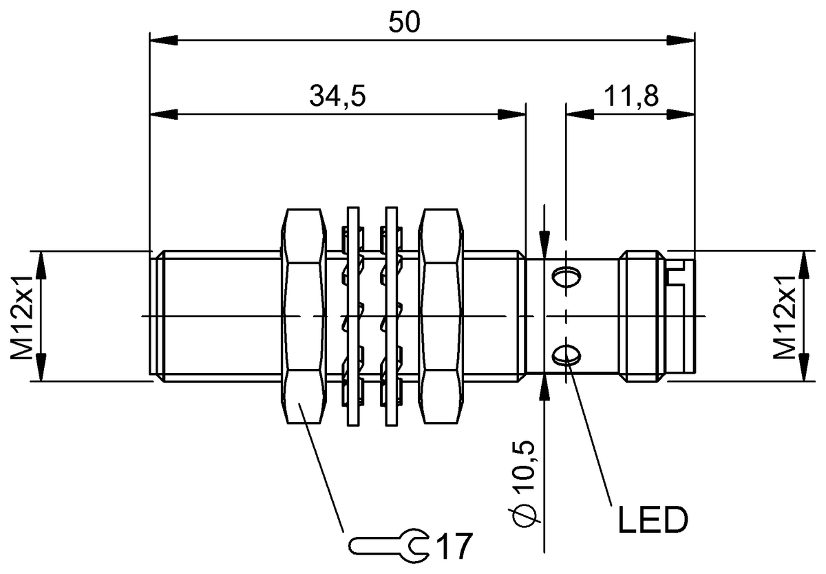 Inductive proximity switches and proximity sensors