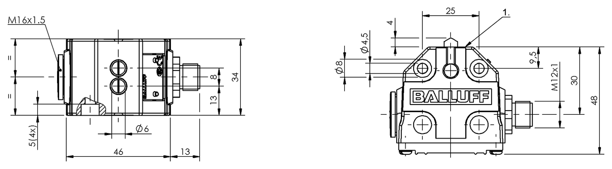 Mechanical multiple position limit switches