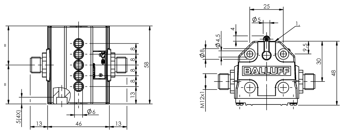 Mechanical multiple position limit switches