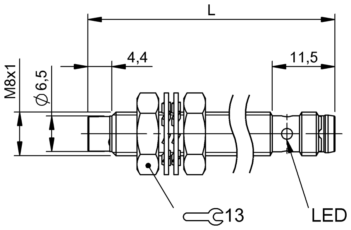 Inductive proximity switches and proximity sensors