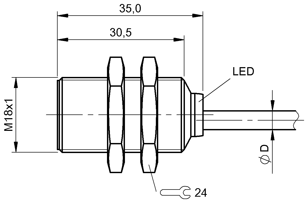 Inductive proximity switches and proximity sensors