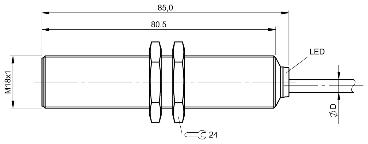 Inductive proximity switches and proximity sensors