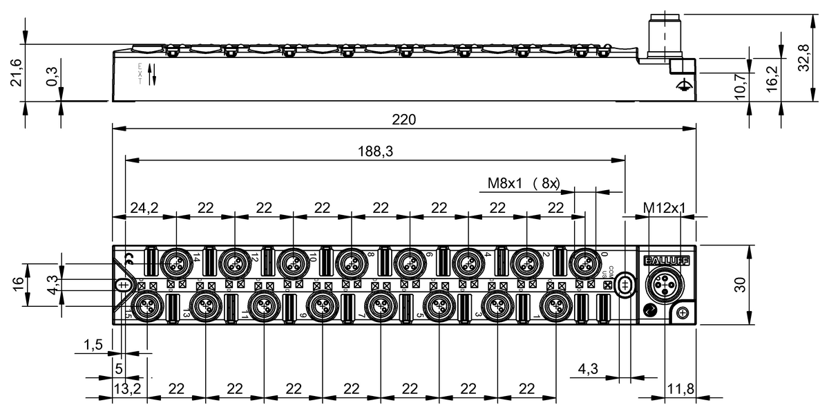 IO-Link hubs - flexible and cost-efficient signal bundling