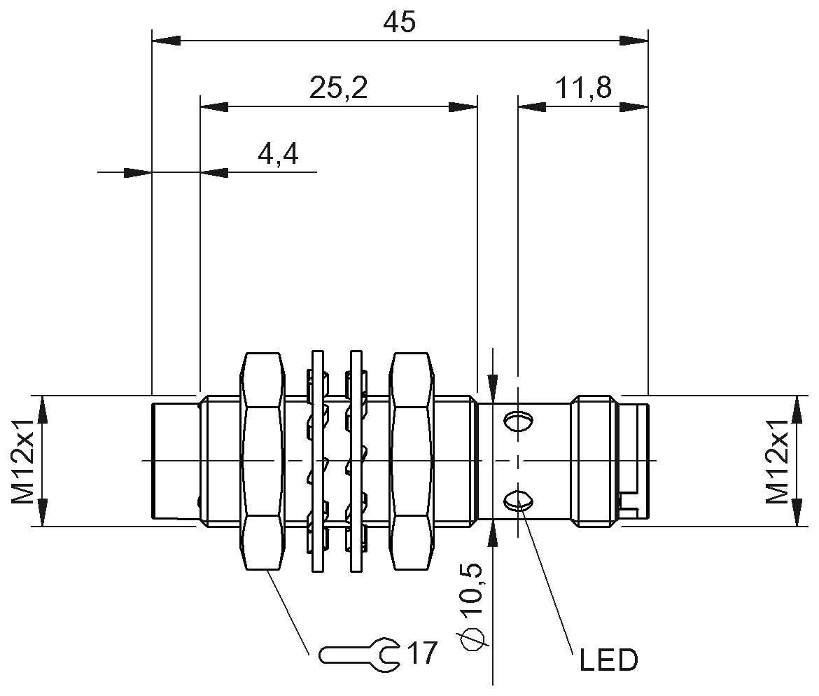 Inductive proximity switches and proximity sensors